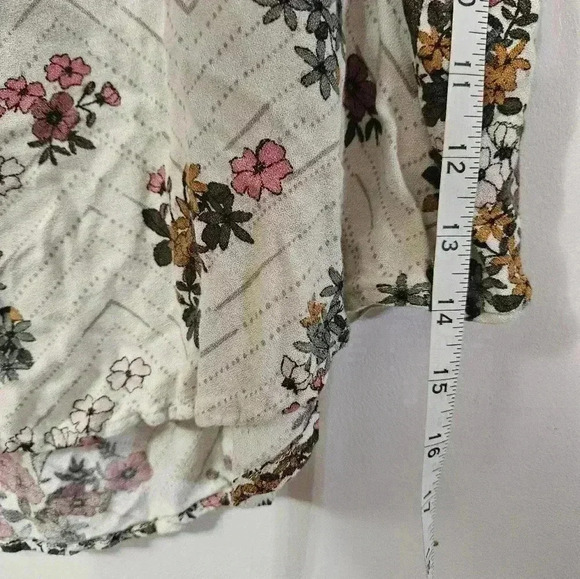Maurices floral chevron tank top! - Picture 5 of 6